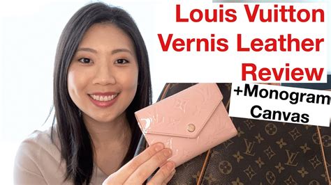 louis vuitton vernis leather review